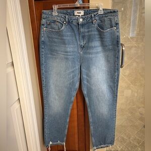 PAIGE High Rise Women Jeans - Blue